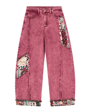 Curve Cut Denim Jeans