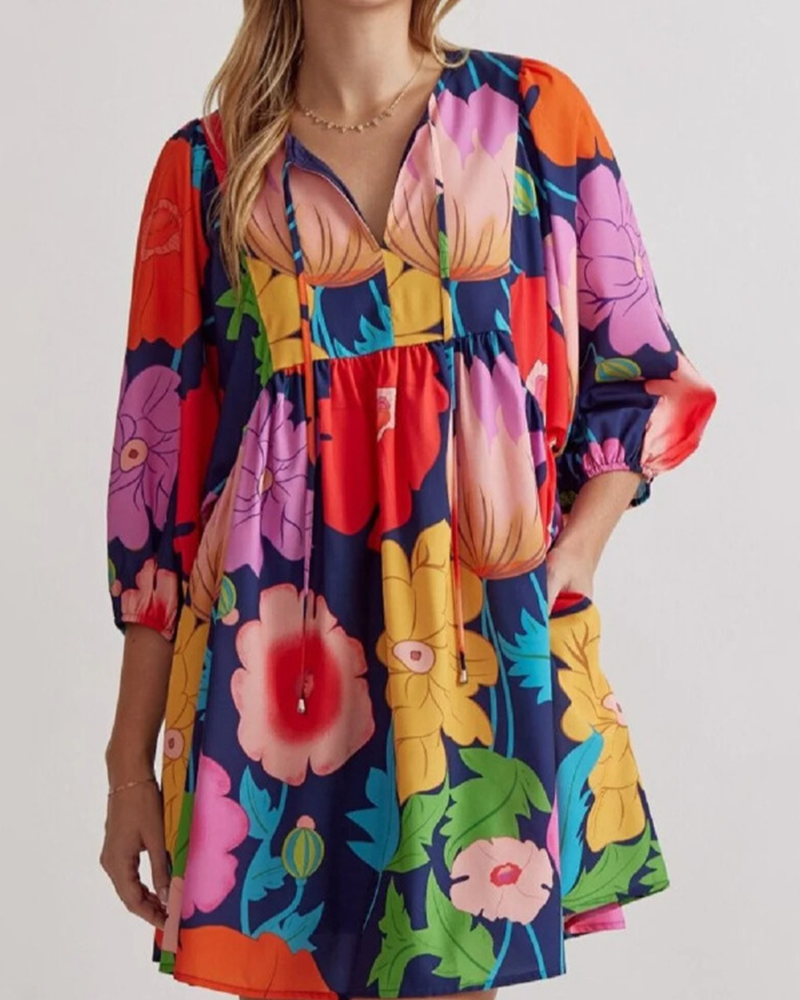 Sun Kissed Blossom Dress
