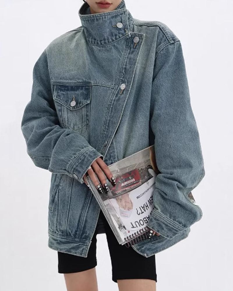 Loose Edge Denim Jacket