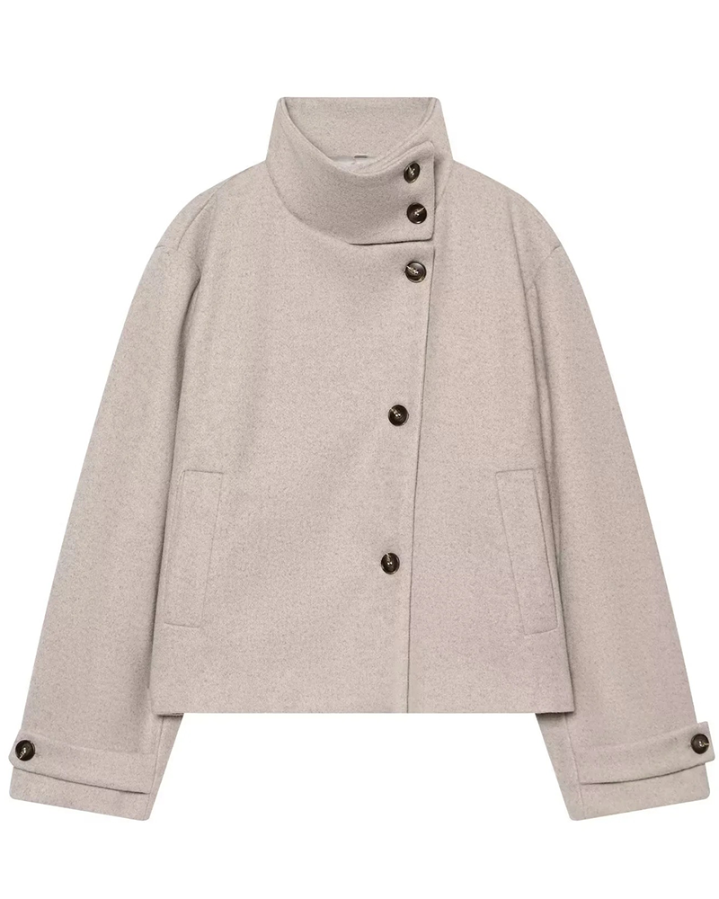The Everyday Wool-Look Coat