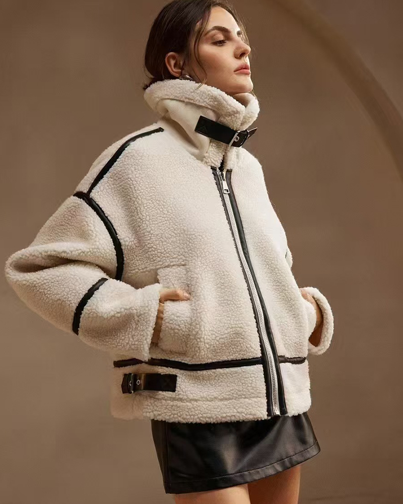 ColdProof Plush Moto Jacket