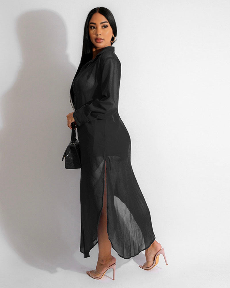 Chiffon Short Set