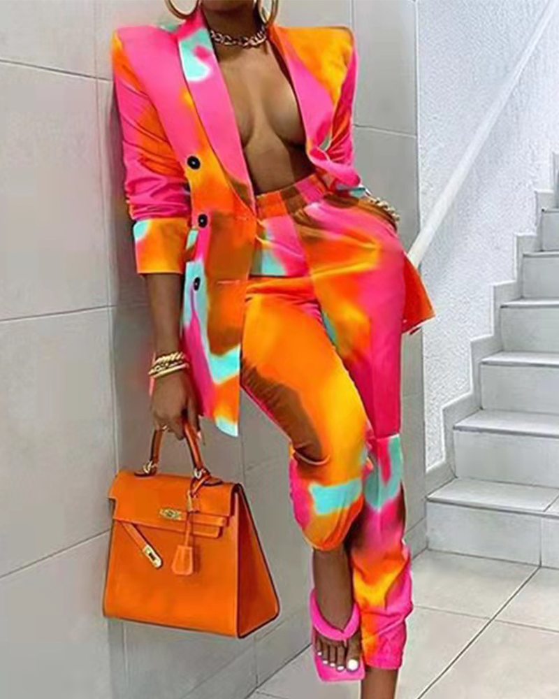 Ensemble pantalon décontracté chic