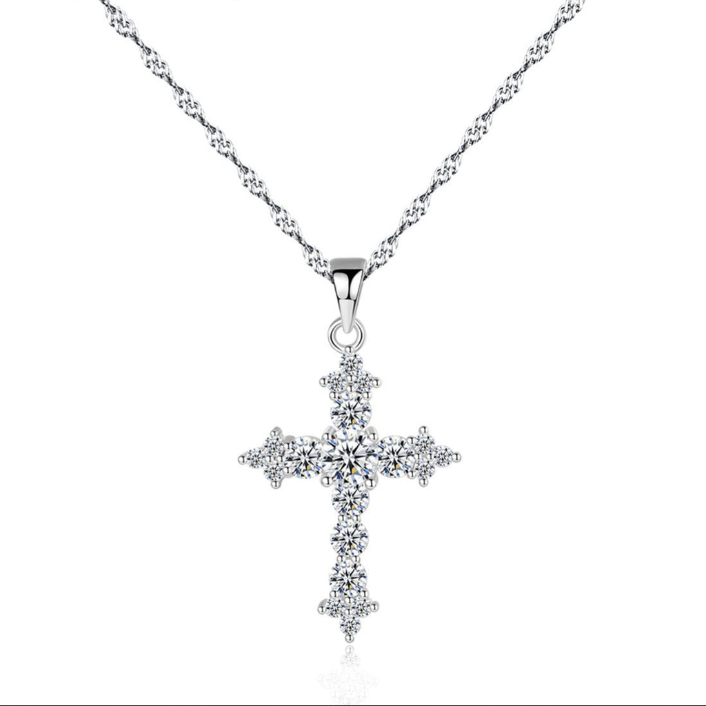 Cross Zirconia Necklace
