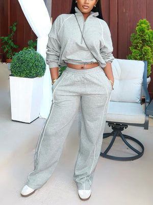Half-Zip Top & Jpggers Set