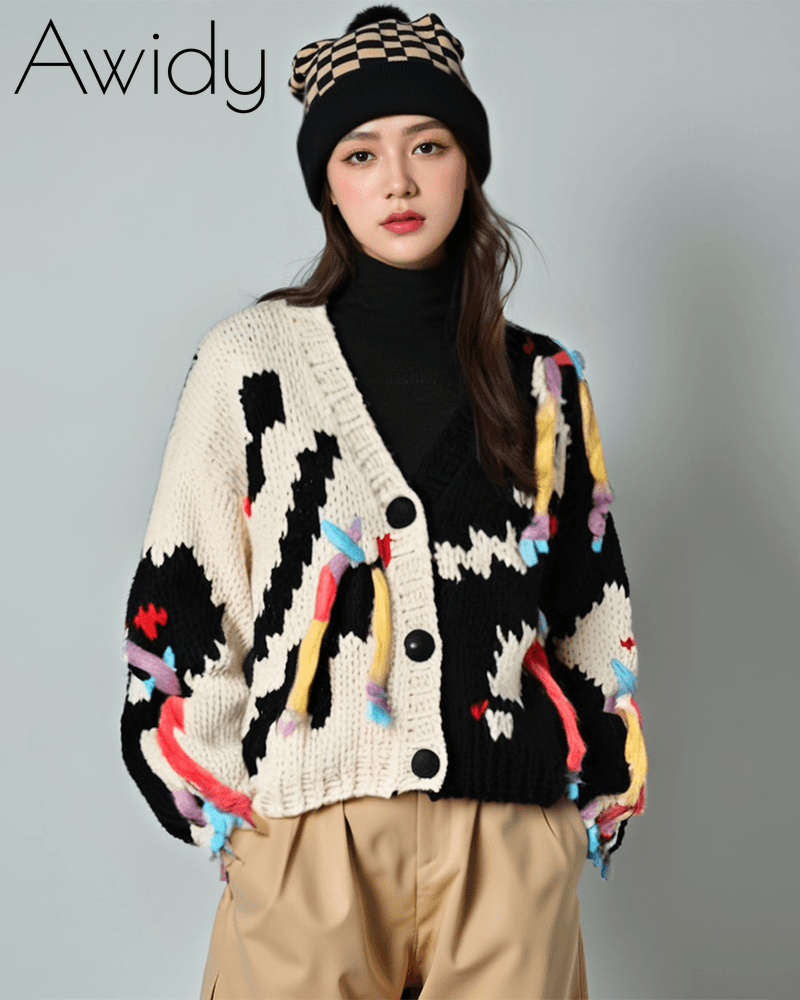 Snug Spectrum Knit Cardigan