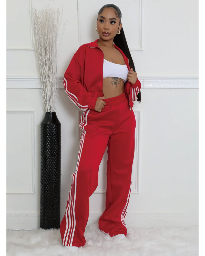 Shiloh Pants Set Red