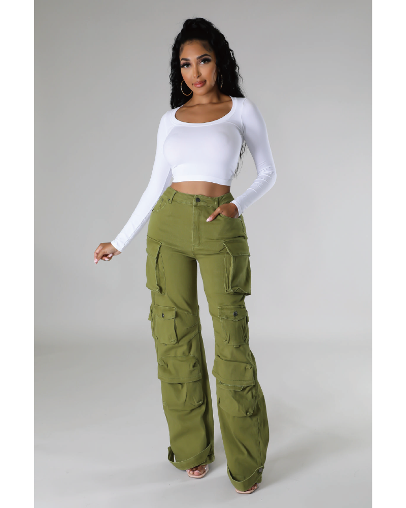 Xara Days Pants Olive