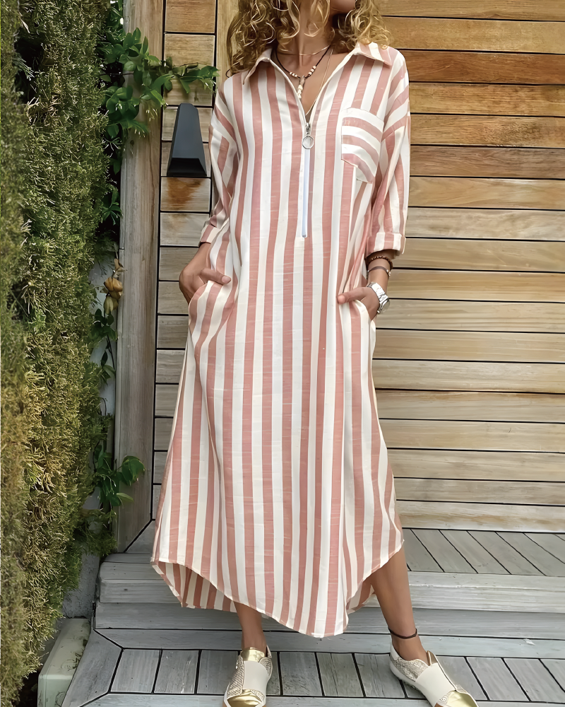 Robe chemise safari vintage