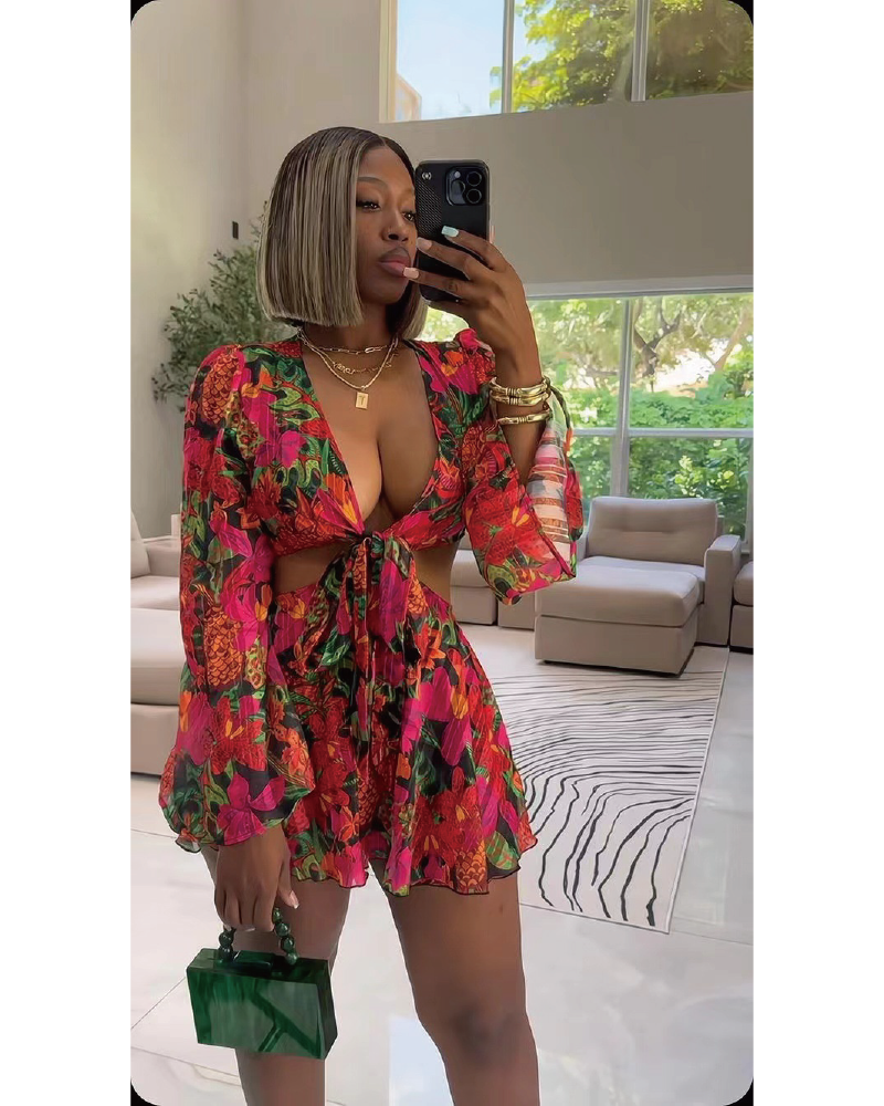 Miami's Calling Dress Red