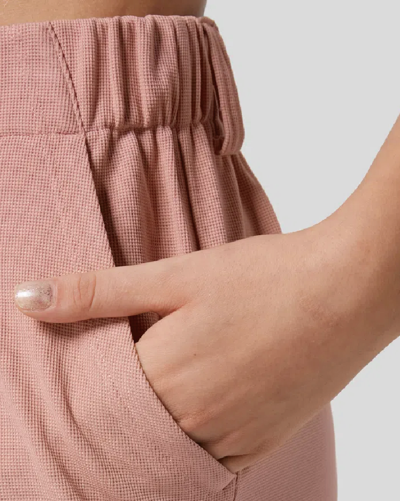 Arbeitshose mit Waffelmuster und weitem Bein