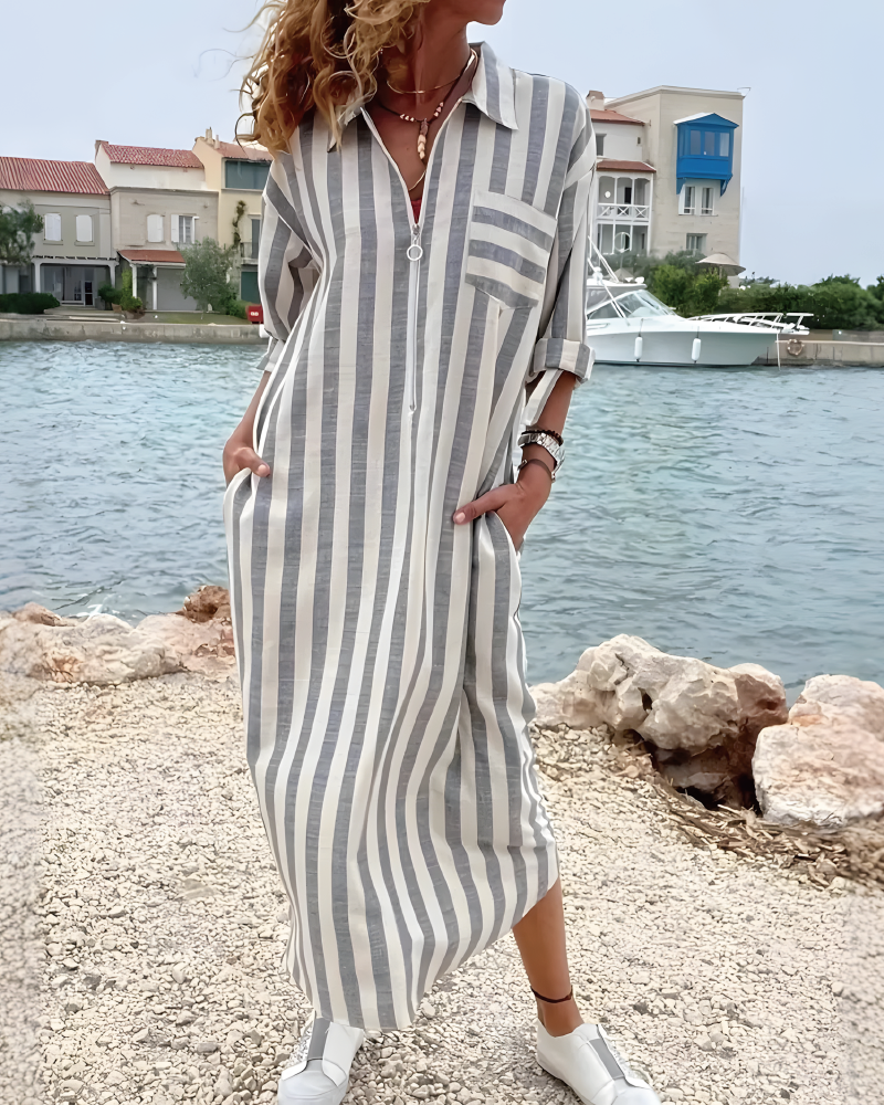 Robe chemise safari vintage