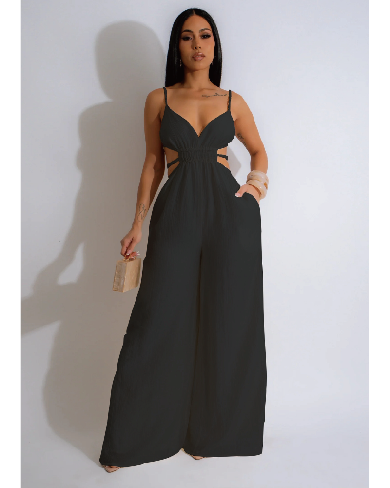 Oasis Jumpsuit Black