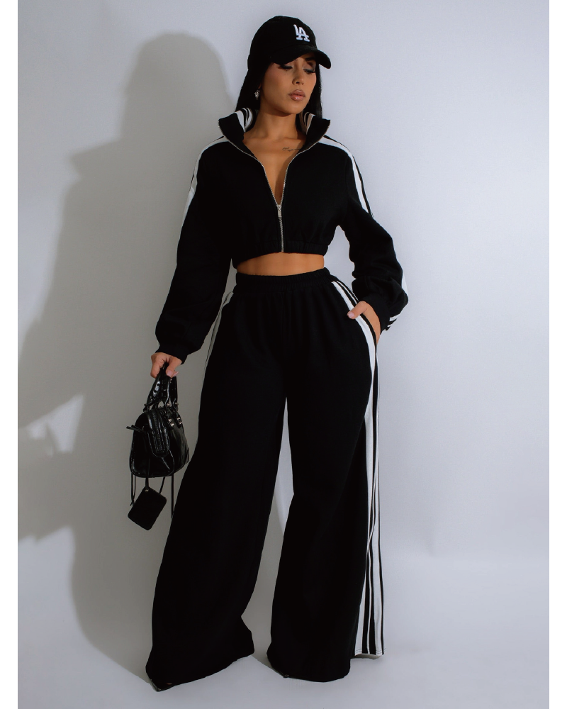 Shiloh Pants Set Black