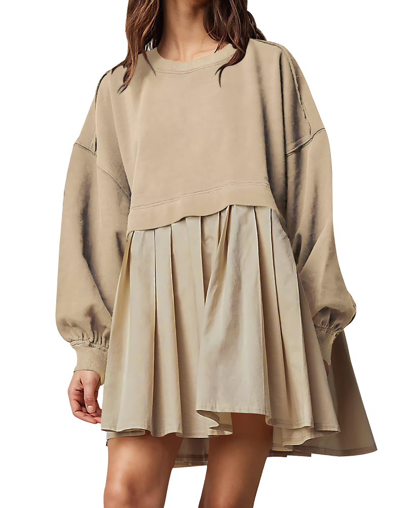 On My Way Mini Dress Khaki