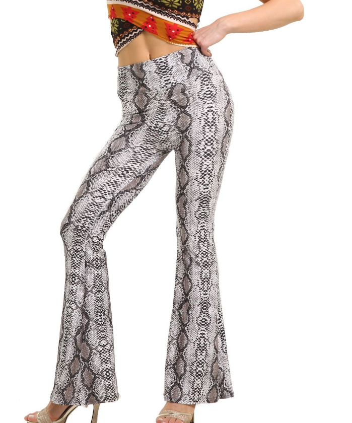 Snake Print Pants