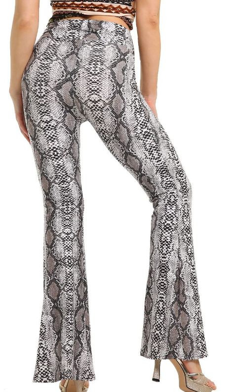 Snake Print Pants