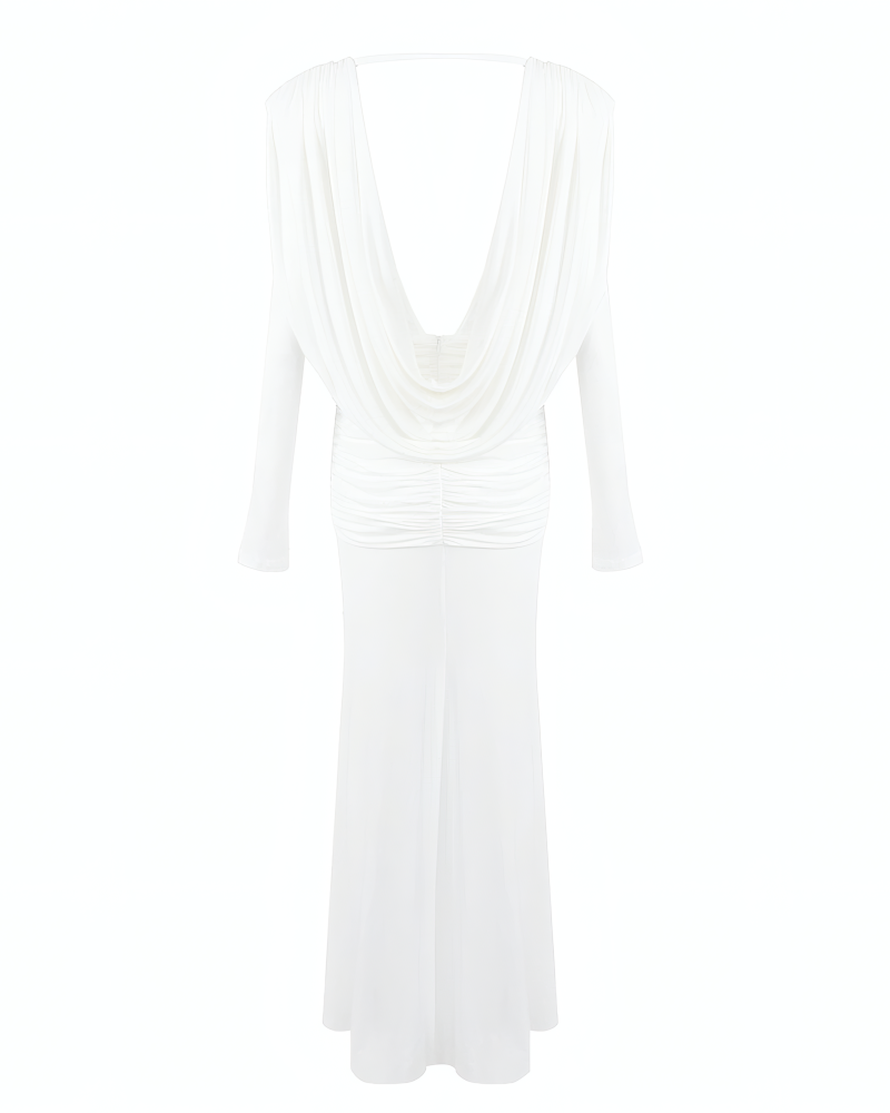 Hilana Draped Maxi Dress