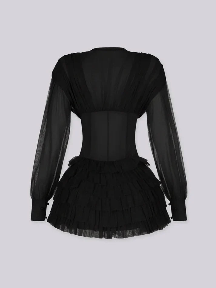 Corset Tulle Romper