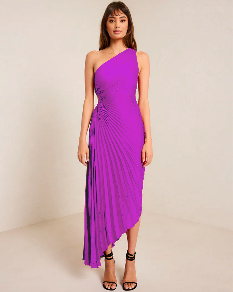 Delfina Dress Purple