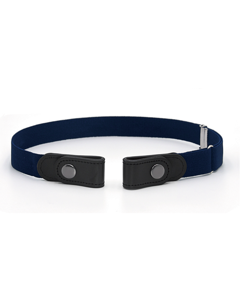 Buckle-free elastic belts Navy