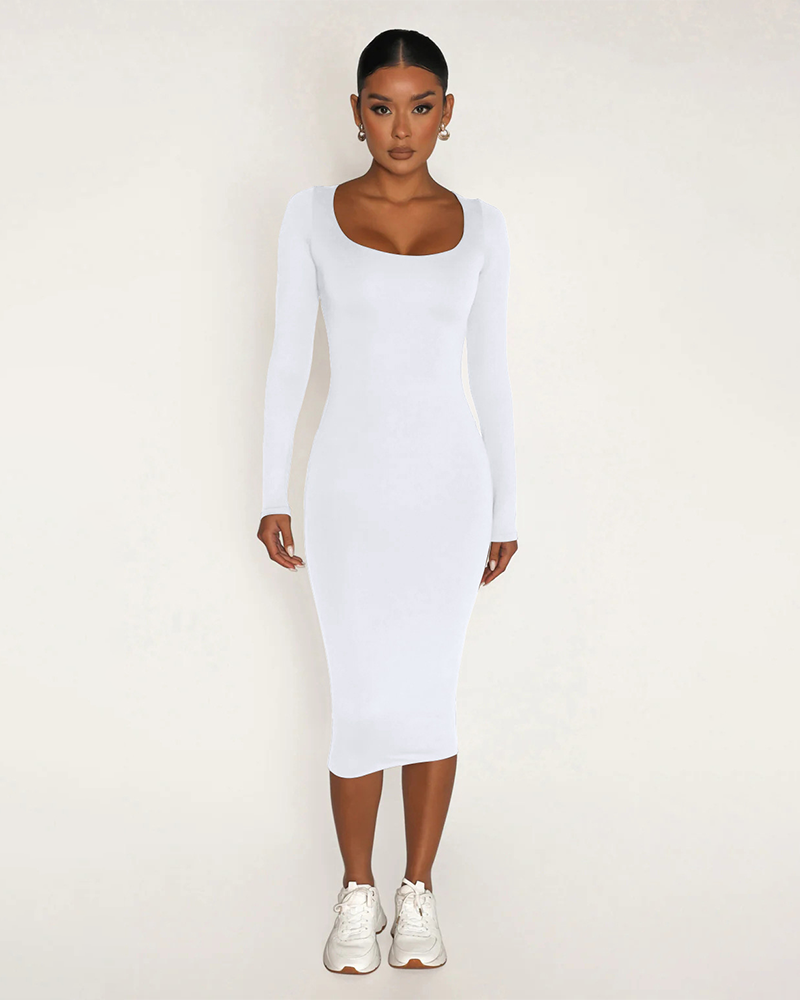 RENO DRESS WHITE