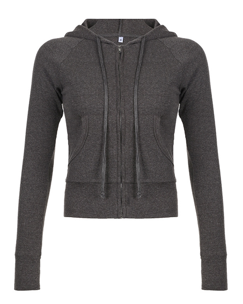 Baddie Zip-Up Hoodie