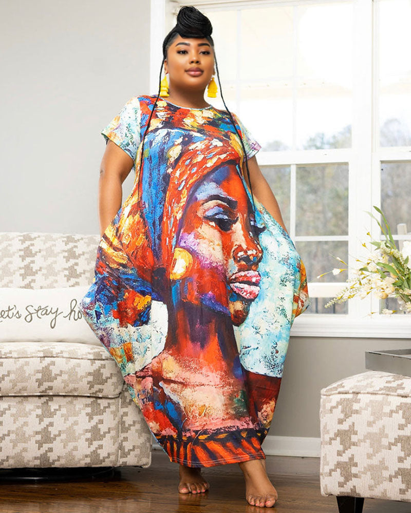 Black Girl Fabulous Dress FACE4