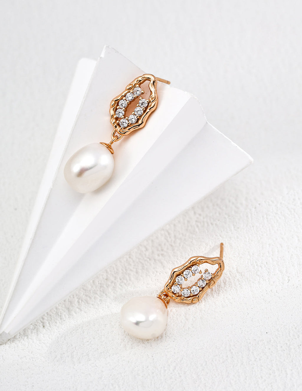 River of Love Zirconia Earrings