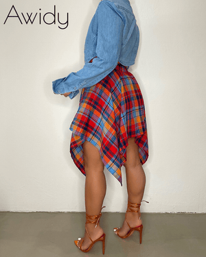 Tiffany Plaid Skirt