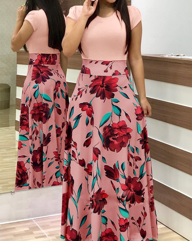 Always Noticed Dress Pink