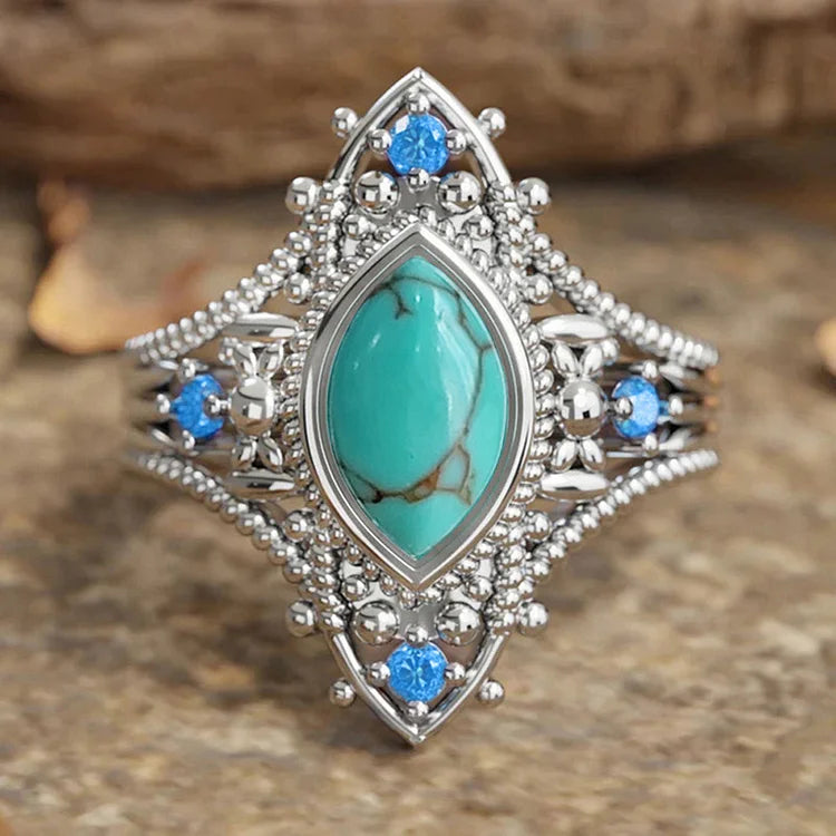 Bohemian Style Horse Eye Ring