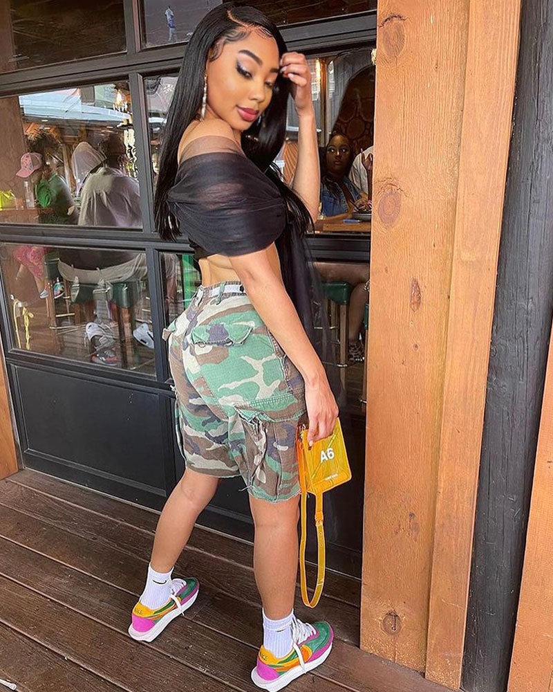 Butterfly CAMO Shorts