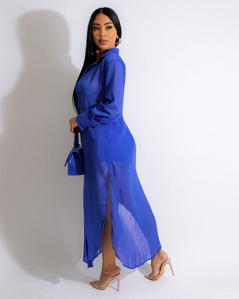 Chiffon Short Set