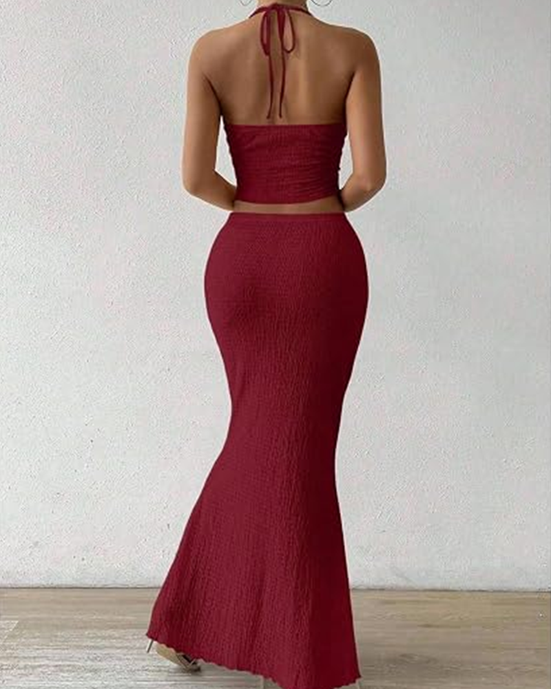 The Twist Edit Skirt Set