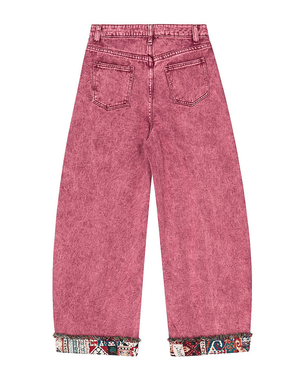 Curve Cut Denim Jeans