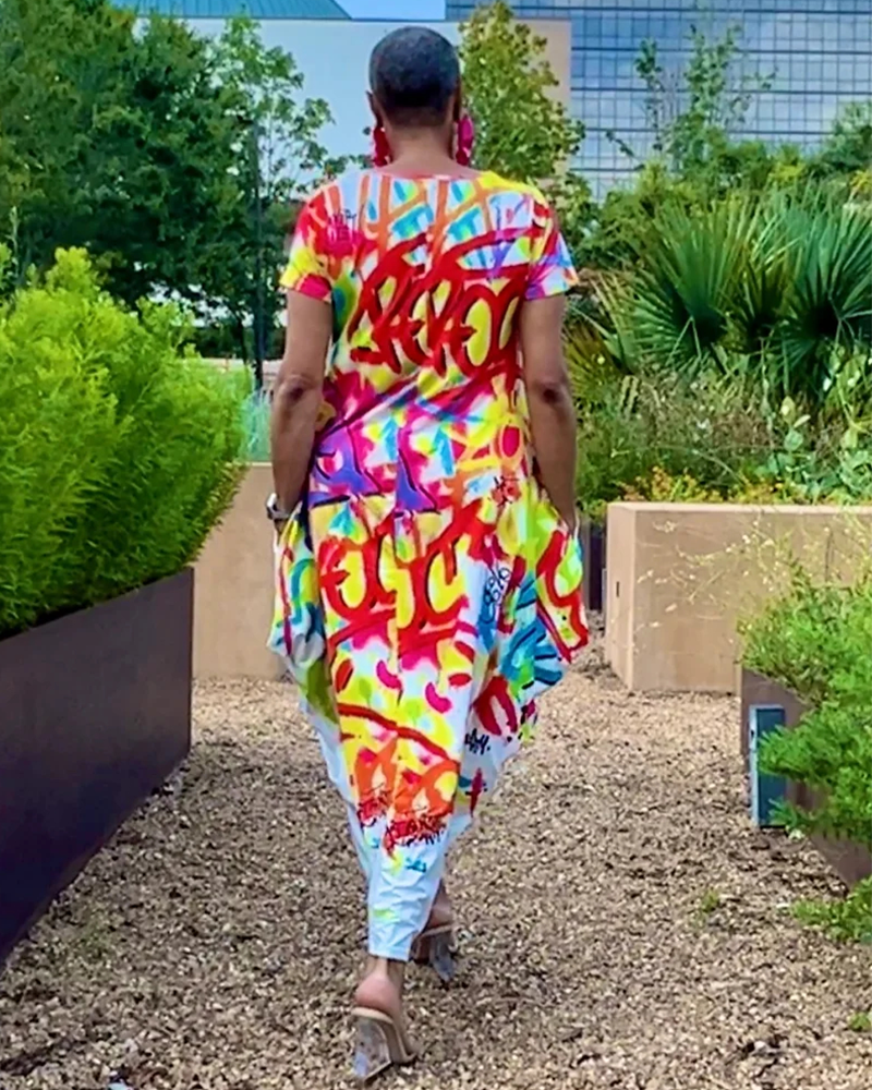 CAME THRU DRIPPIN Dress