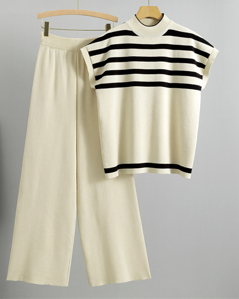 Janay Vest Set Apricot