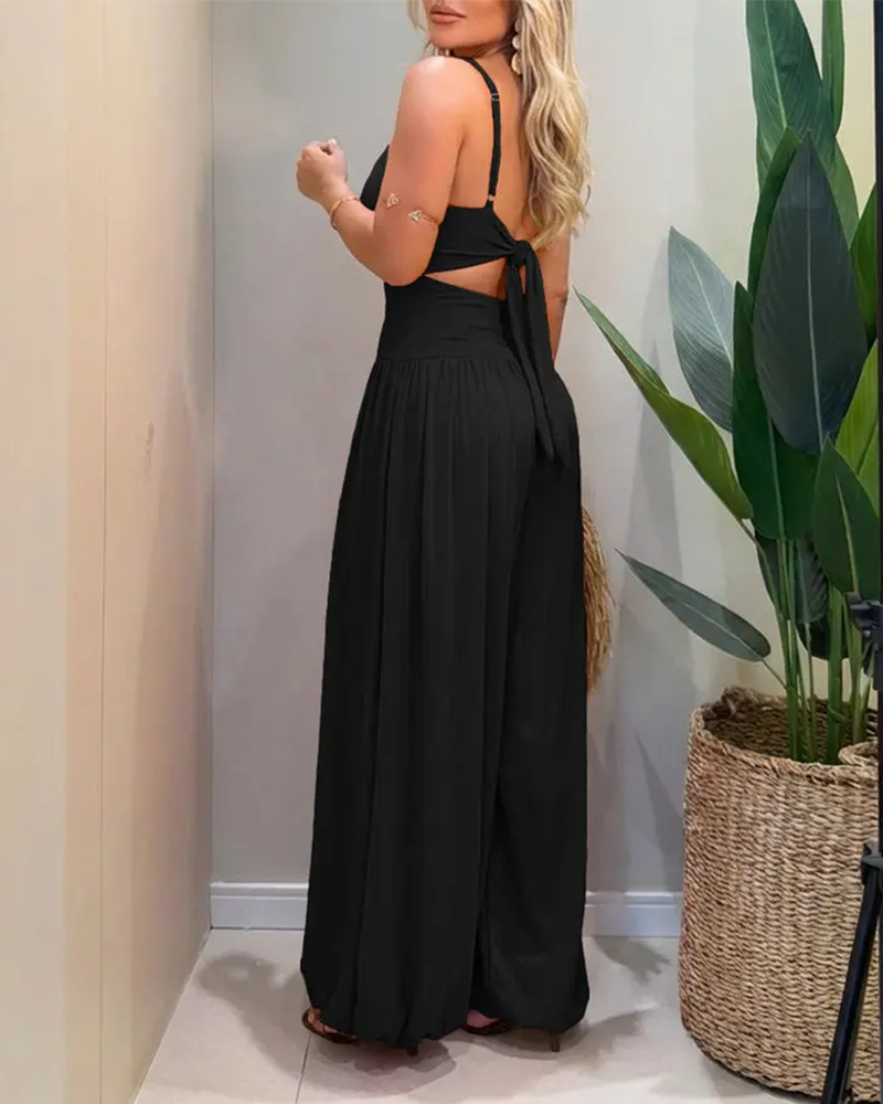 Sienna Drape Jumpsuit