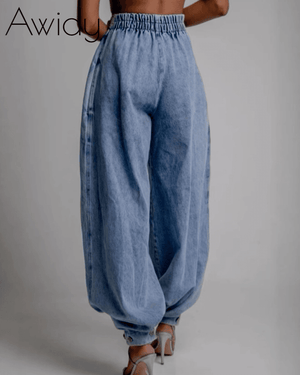 Casual Core Zip Denim Jeans