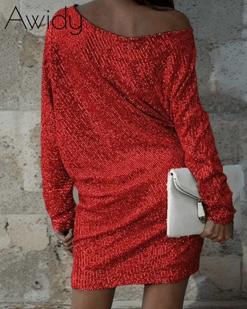 THE SHINE EDIT SEQUIN DRESS