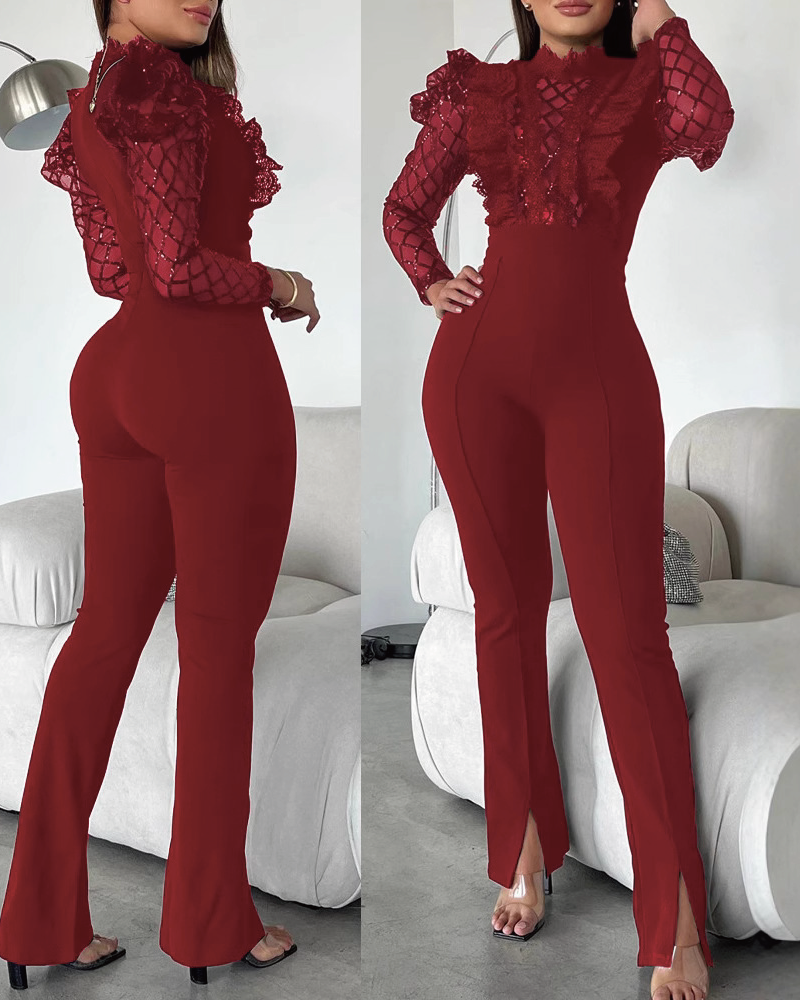 Courtney Baby Jumpsuit Red