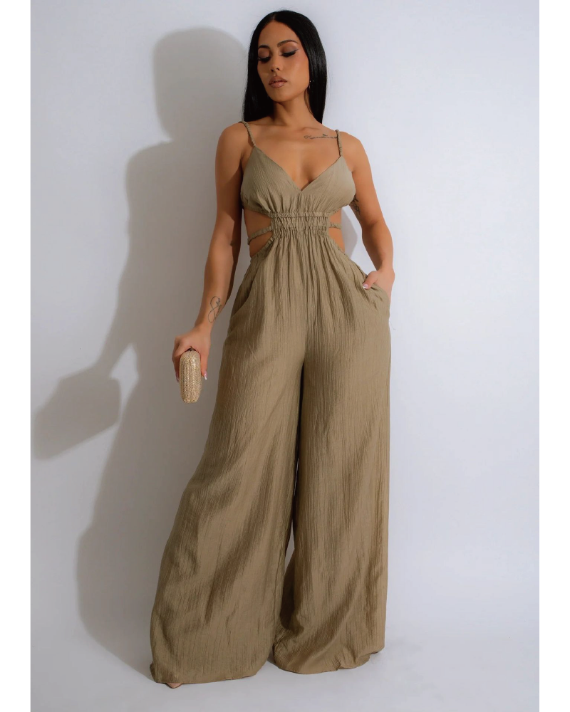 Oasis Jumpsuit Khaki