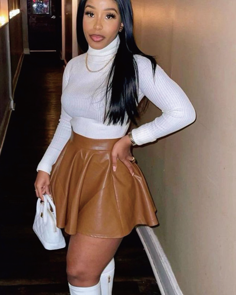 Paris skirt Camel