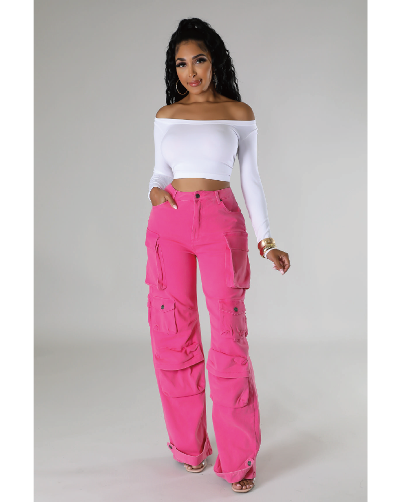 Xara Days Pants Hot Pink