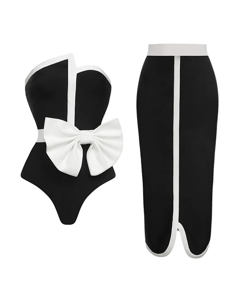 Drape & Balance Collection Swimsuit