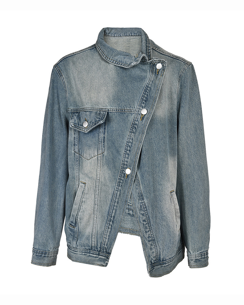 Loose Edge Denim Jacket