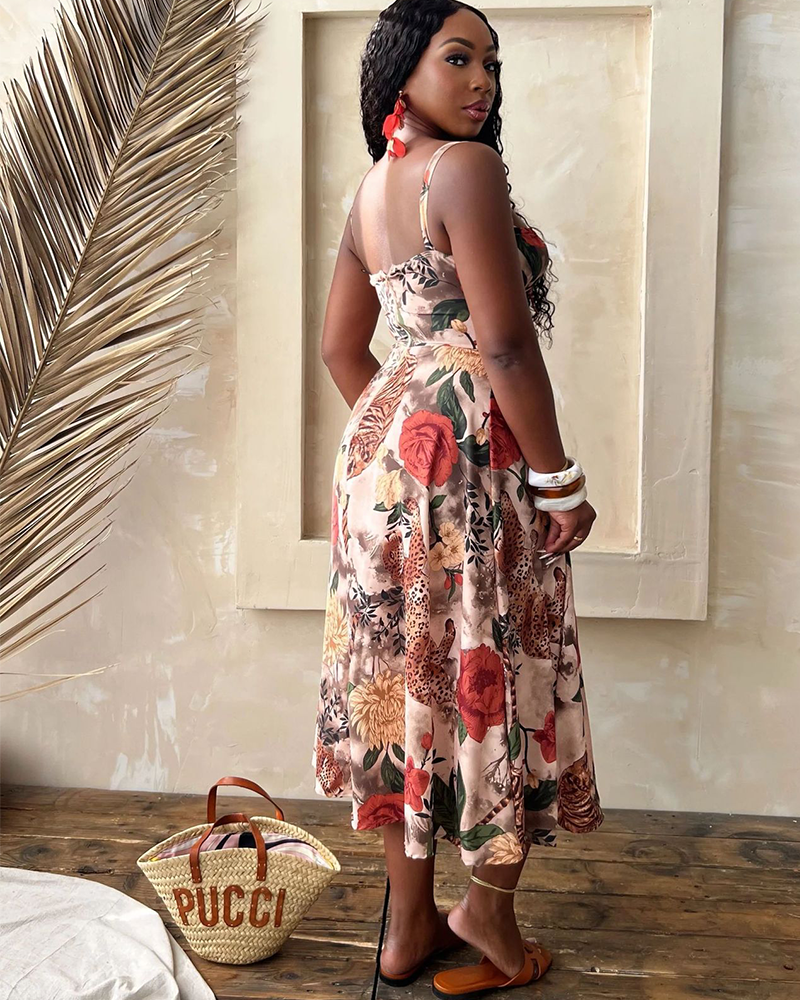 The Wild Bloom Safari Dress