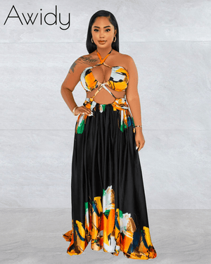 Mizzae Maxi Dress BLACK