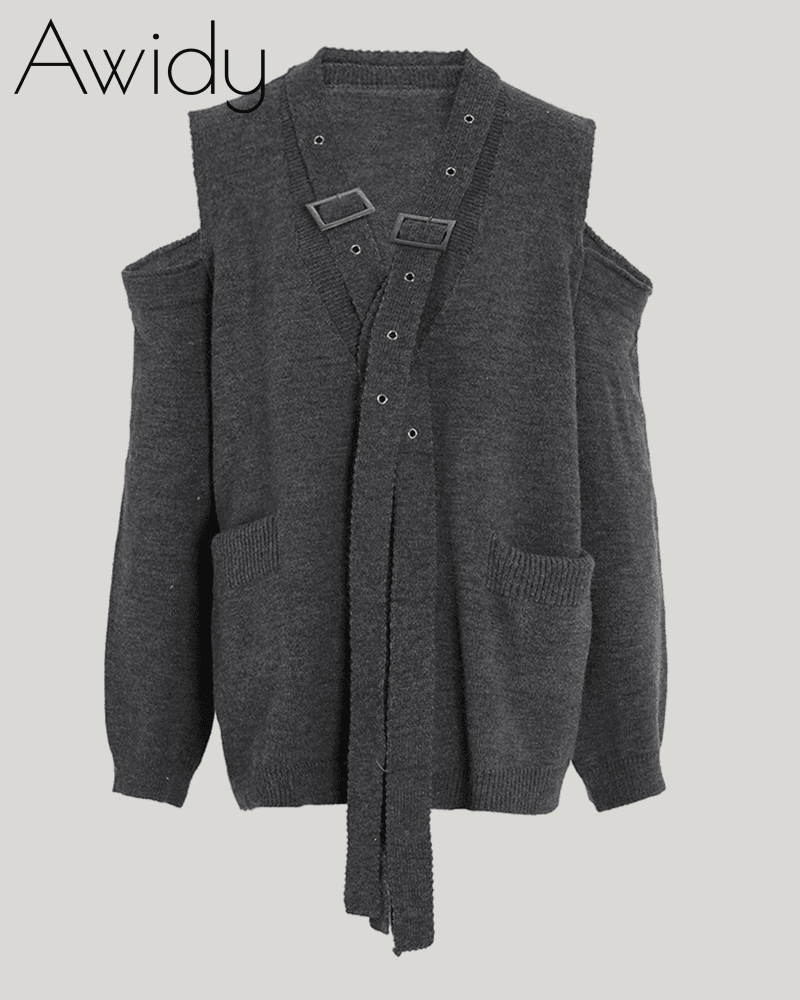 NEUTRAL CODE KNIT CARDIGAN
